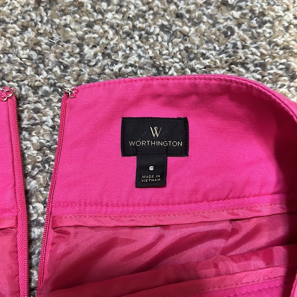 Worthington Pink Pencil Skirt size 6 - Picture 3 of 3